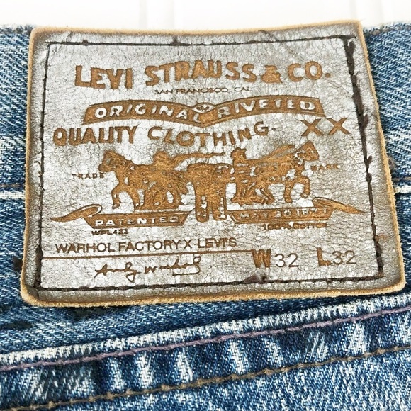 Andy Warhol Levi's Limited Edition Jeans M.Monroe - Picture 7 of 8